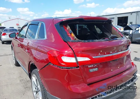 2018 Lincoln Mkx Reserve from USA, damaged, VIN 2LMPJ6LR0JBL19679